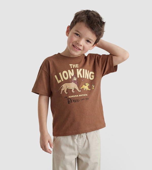 LC Waikiki Kids - Brown T-shirts