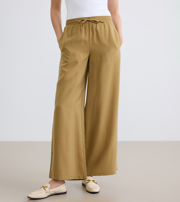 LC Waikiki  Clothing - Green Casual Pants