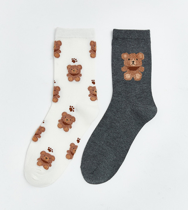 LC Waikiki  Calf Length Socks - Multi Calf Length Socks