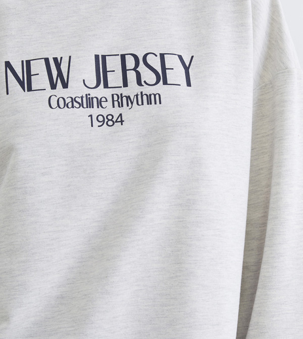 اٍل سي واي كيكي  هوديات و سويتيشيرتات - رمادي بلوزات