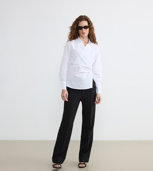 LC Waikiki  Casual Tops - White Casual Tops