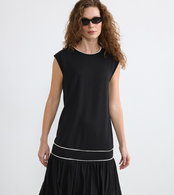 LC Waikiki  Clothing - BLACK Maxi Dresses