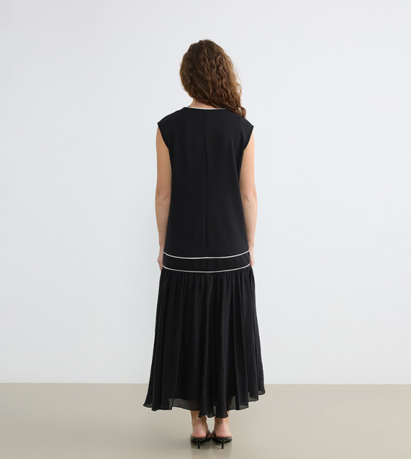 LC Waikiki  Clothing - BLACK Maxi Dresses