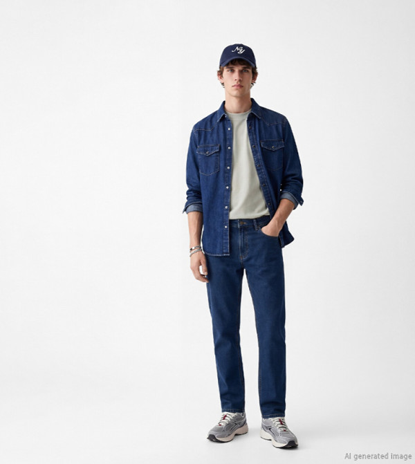 LC Waikiki Relaxed Jeans - Blue Relaxed Jeans
