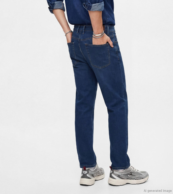 LC Waikiki Relaxed Jeans - Blue Relaxed Jeans