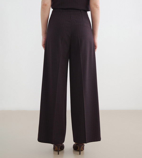 اٍل سي واي كيكي  summer-tailoring - بورغندي بنطال كاجوال