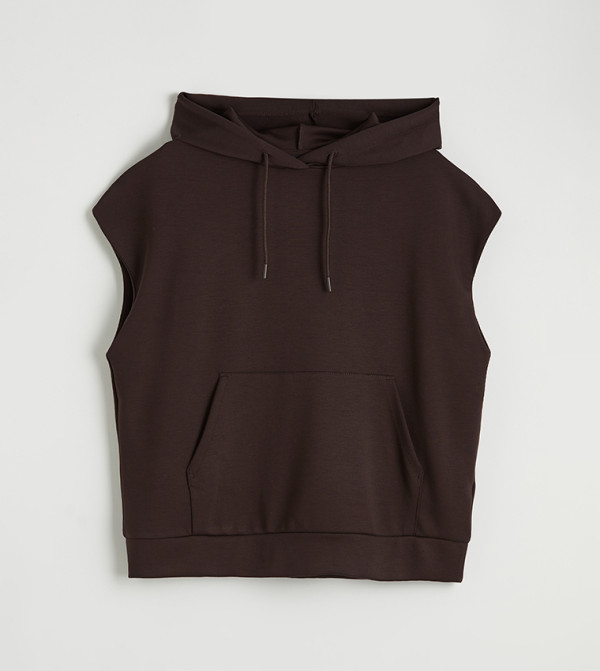 LC Waikiki  Hoodies - Brown Hoodies