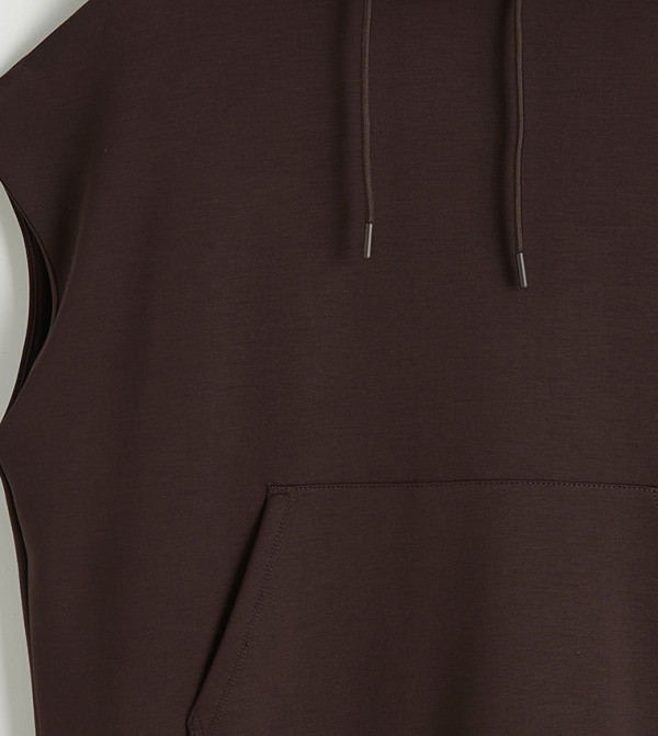 LC Waikiki  Hoodies - Brown Hoodies