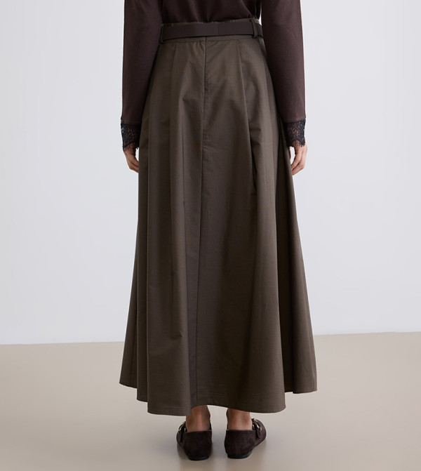 LC Waikiki  Clothing - Brown Maxi Skirts