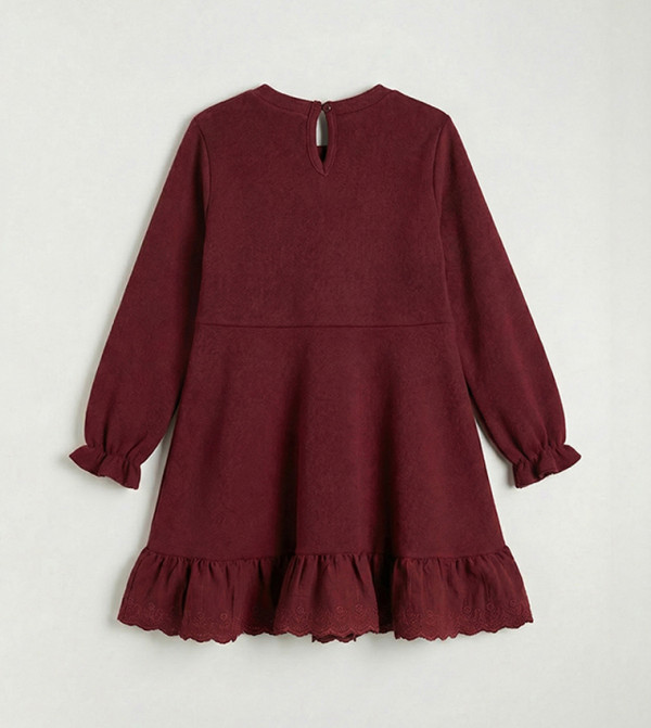 LC Waikiki Casual Dress - BORDEAUX Casual Dress