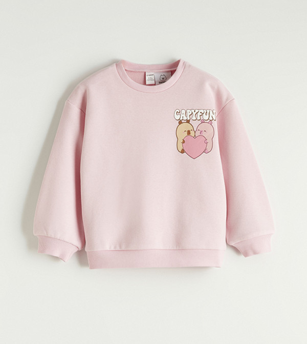 LC Waikiki  Sweatshirts - Pink Sweatshirts