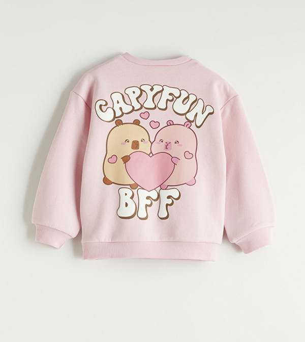 LC Waikiki  Sweatshirts - Pink Sweatshirts