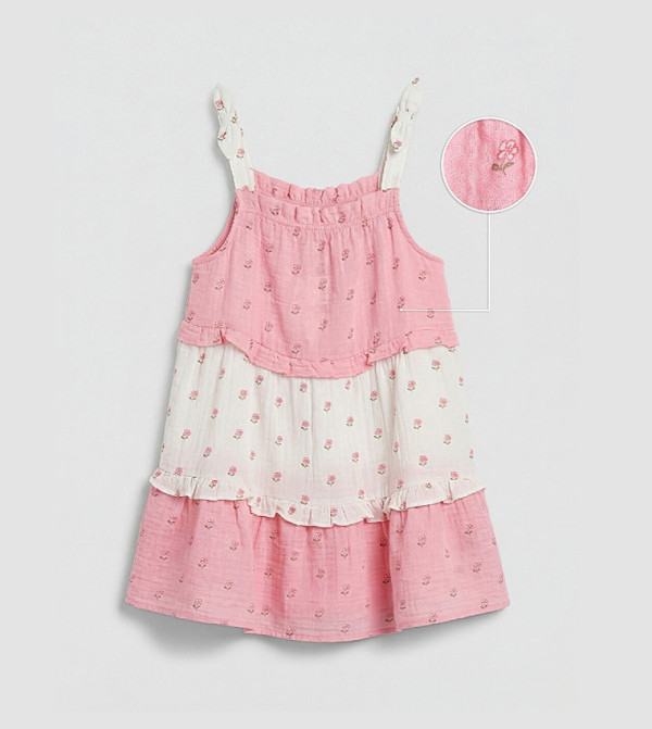 LC Waikiki  girls-craft-pretty-summer - Multi Casual Dress