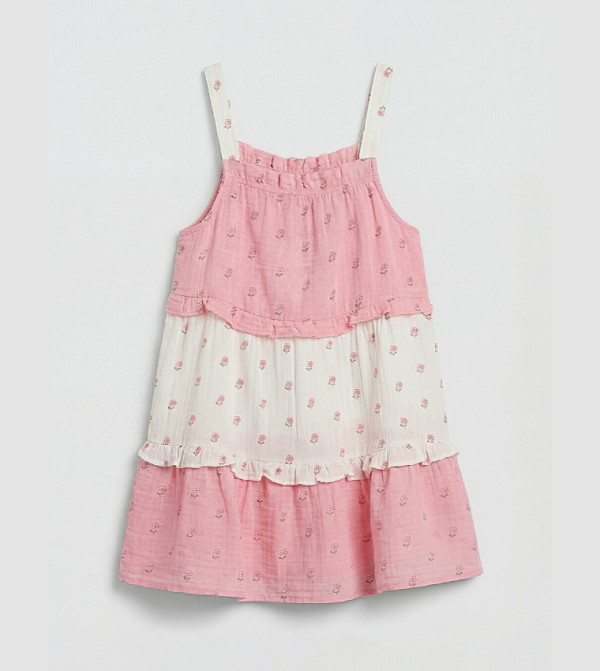 LC Waikiki  girls-craft-pretty-summer - Multi Casual Dress