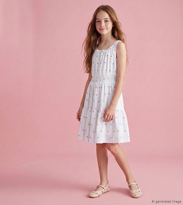 LC Waikiki  Dresses - White Casual Dress