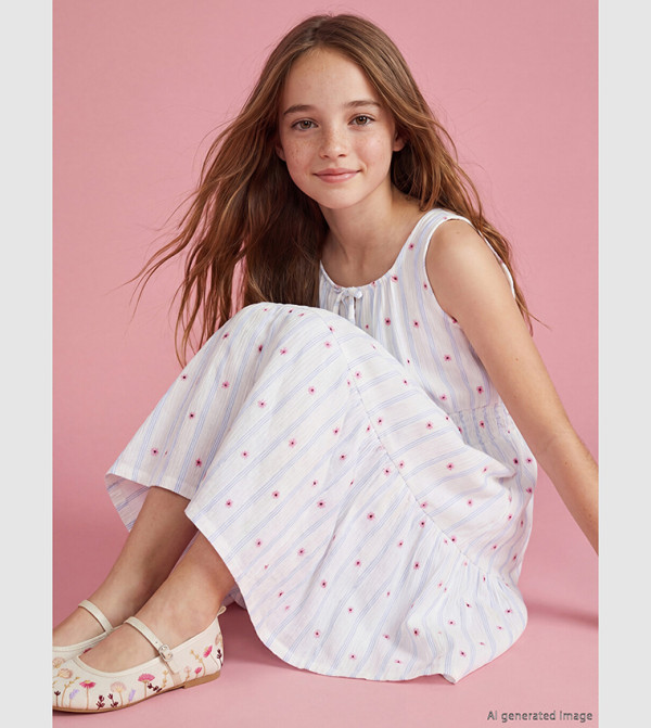 LC Waikiki  Dresses - White Casual Dress