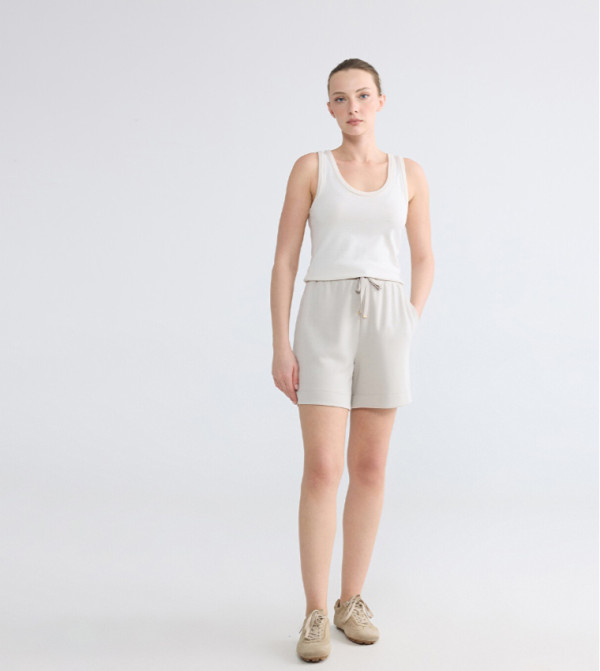 LC Waikiki  Casual Shorts - Grey Casual Shorts