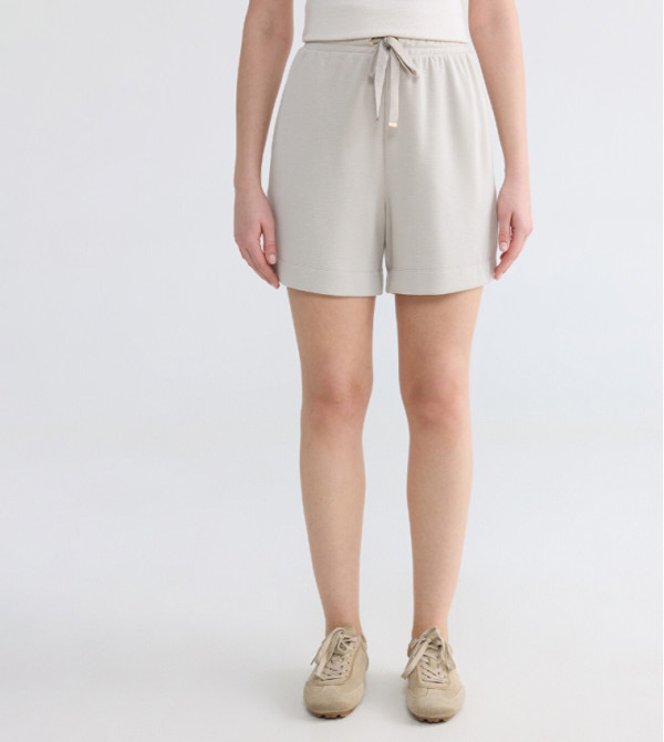 LC Waikiki  Casual Shorts - Grey Casual Shorts