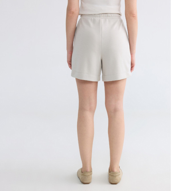 LC Waikiki  Casual Shorts - Grey Casual Shorts