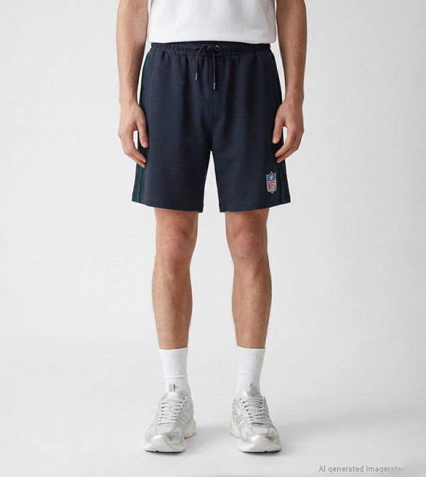LC Waikiki  Clothing - DARK NAVY Casual Shorts