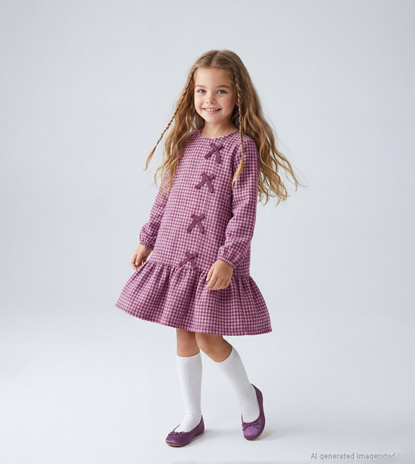 LC Waikiki LC Waikiki - Purple Casual Dress