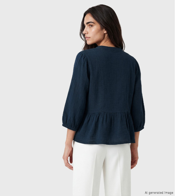 LC Waikiki  Tops - Navy Casual Tops