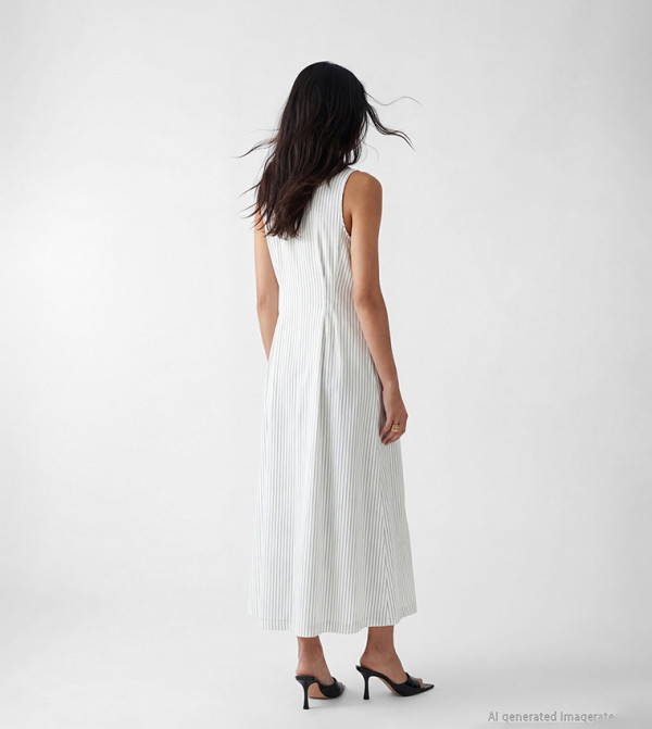 LC Waikiki Clothing - White Shirt & T-Shirt Dresses