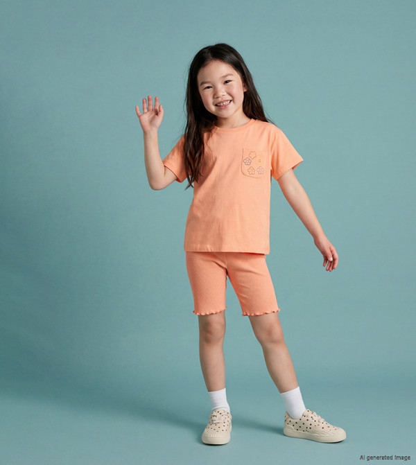 LC Waikiki  Bottomwear - Orange Shorts