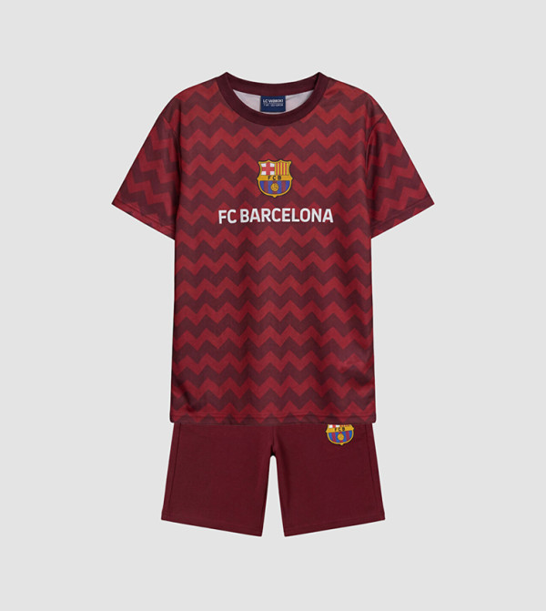 اٍل سي واي كيكي  ملابس رياضة - بورغندي Jerseys