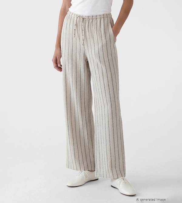 LC Waikiki  Pants & Leggings - Beige Casual Pants