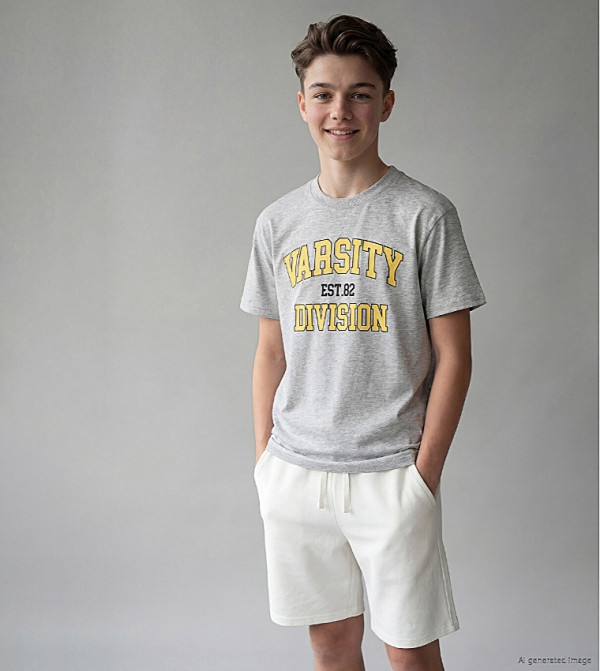 LC Waikiki  Topwear - Grey T-Shirts