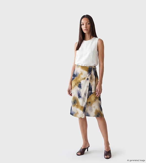 اٍل سي واي كيكي  تنانير - متعدد Midi Skirts