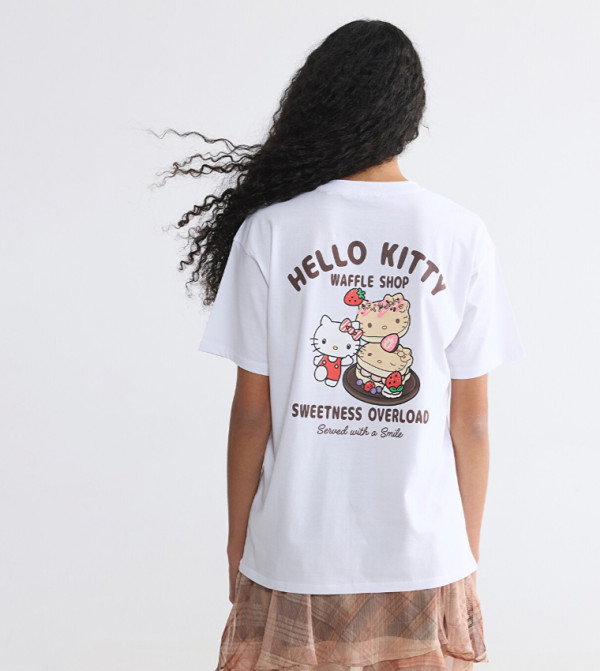 اٍل سي واي كيكي  تيشيرتات - أبيض Short Sleeve T-Shirts