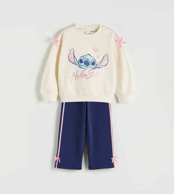 LC Waikiki cool-kid-uniforms-k - Cream Tops & Pants