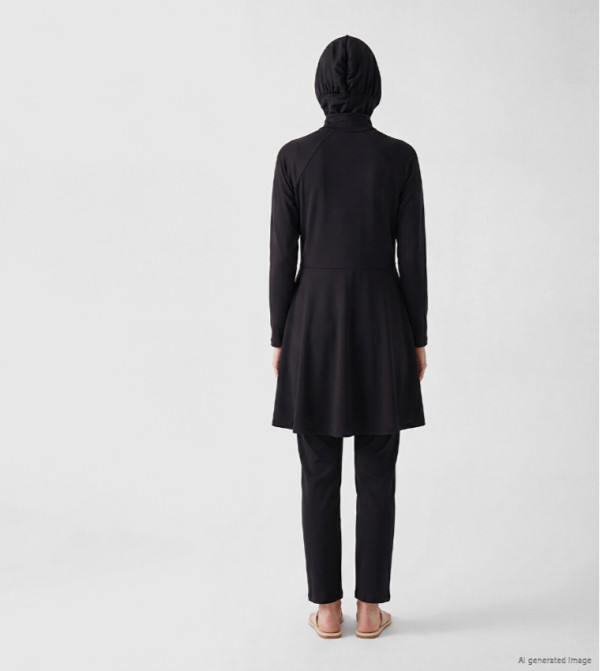 LC Waikiki  Swimwear - BLACK Hijab Swimsuit
