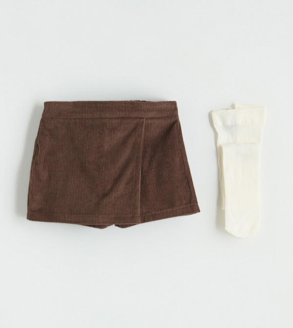 LC Waikiki  Skirts & Dividers - Brown Skirts & Dividers