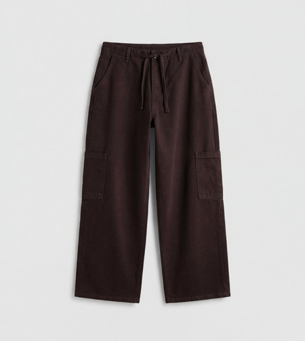 LC Waikiki  Wide Leg Jeans - Brown Wide Leg Jeans