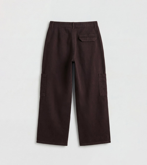 LC Waikiki  Wide Leg Jeans - Brown Wide Leg Jeans