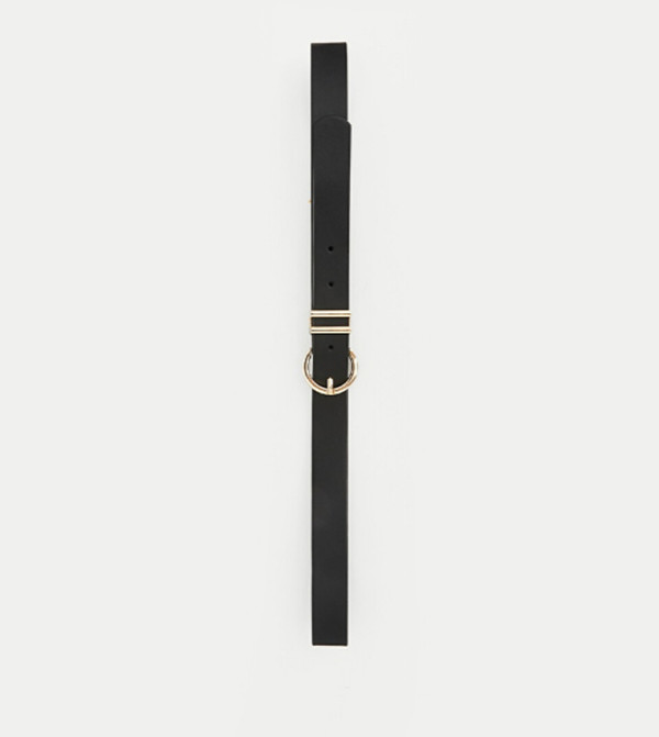 اٍل سي واي كيكي  أحزمة - أسود Non Leather Belts