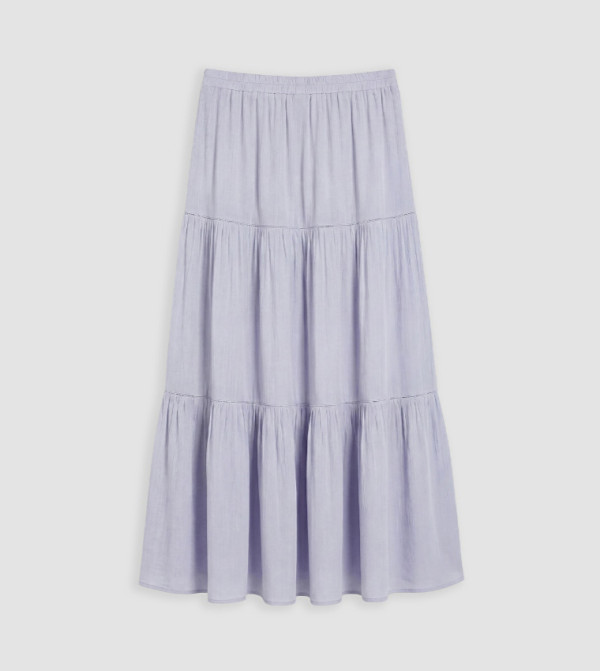 اٍل سي واي كيكي  تنانير طويلة - أرجواني Maxi Skirts