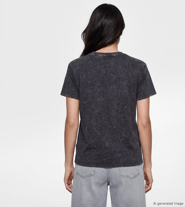 اٍل سي واي كيكي  تيشيرتات - رمادي Short Sleeve T-Shirts