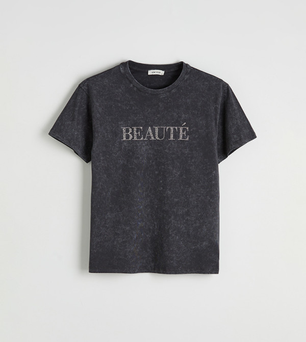 اٍل سي واي كيكي  تيشيرتات - رمادي Short Sleeve T-Shirts