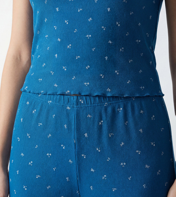 LC Waikiki  Pyjama Set - Dark Blue Pyjama Set