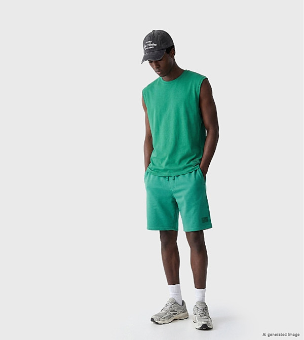 LC Waikiki  Sportswear - Green T-Shirts & Vests