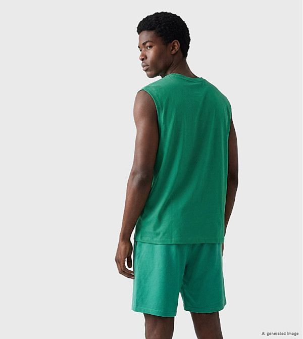 LC Waikiki  Sportswear - Green T-Shirts & Vests