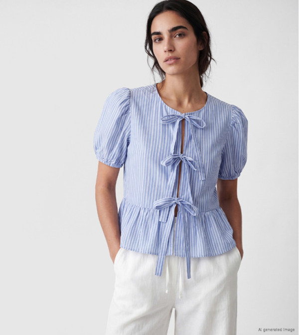 LC Waikiki  Casual Tops - Blue Casual Tops