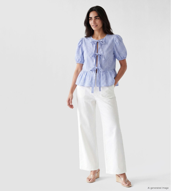 LC Waikiki  Casual Tops - Blue Casual Tops
