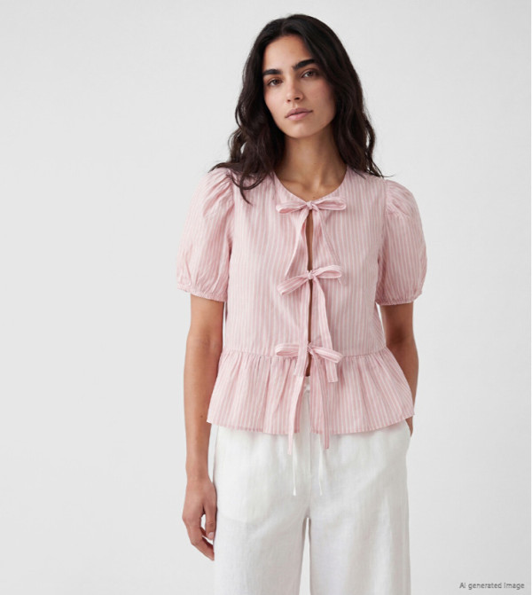 LC Waikiki  Casual Tops - Pink Casual Tops