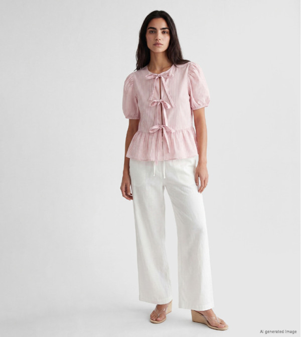 LC Waikiki  Casual Tops - Pink Casual Tops