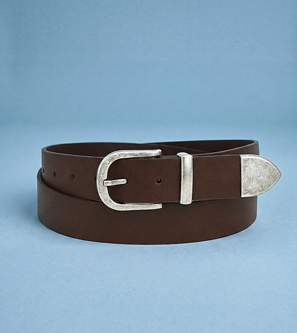 LC Waikiki  Non Leather Belts - Brown Non Leather Belts